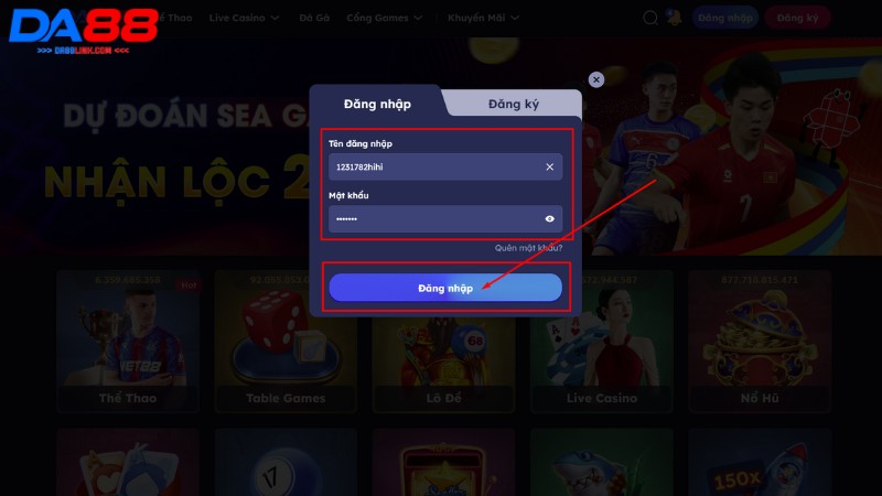 Đăng Nhập DA88 – Truy Cập Đúng Cách, Tham Gia Chơi Dễ Dàng - Dovon